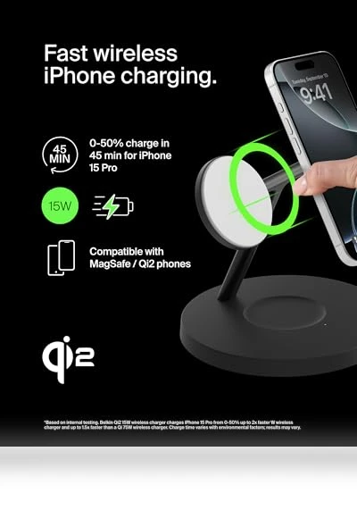 3-in-1 Wireless Charging Station — Chargers, Belkin