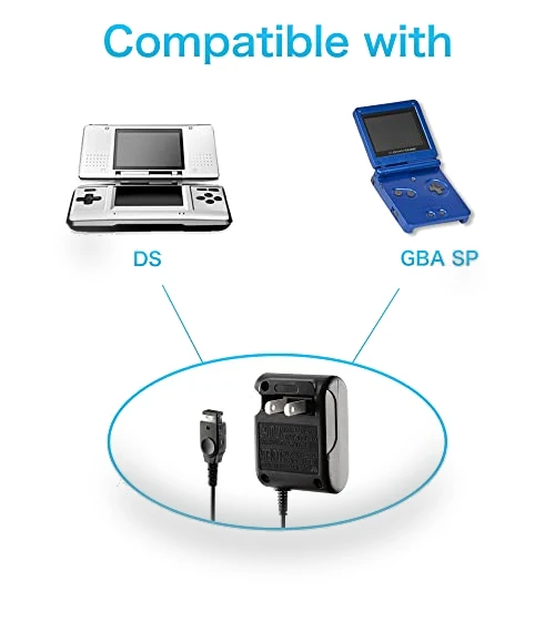 AC Adapter for Nintendo NDS and Game Boy Advance SP Systems — AC Adapters, WishMax