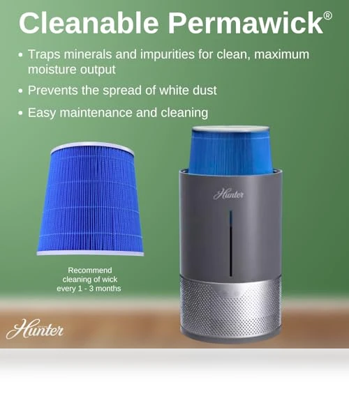 Aspire 4.8L Evaporative Humidifier — Air Moisturizers, Hunter