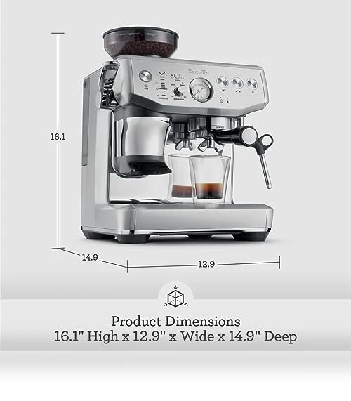 Barista Express Impress Espresso Machine — Coffee & Espresso Combos, Breville