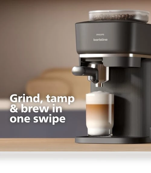 Baristina Espresso Machine — Coffee & Espresso Combos, Philips