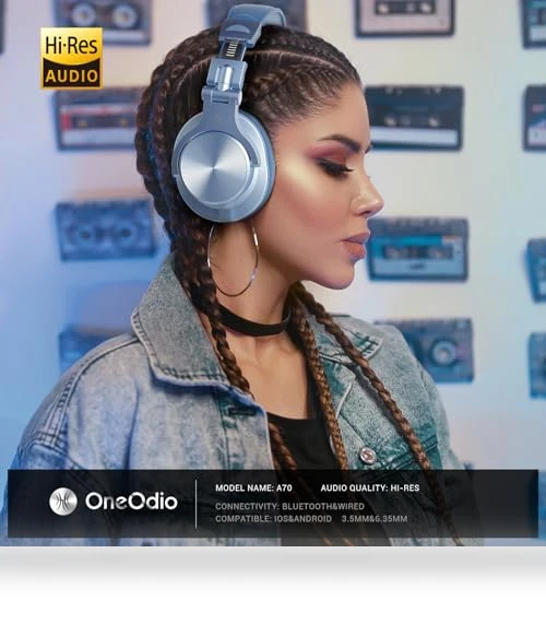 Bluetooth Over Ear Headphones — Over-Ear Headphones, OneOdio