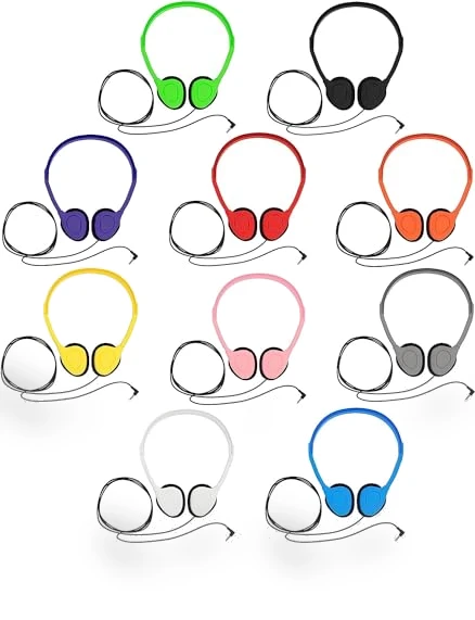 Bulk Classroom Student Headphones — In-Ear Headphones, Maeline
