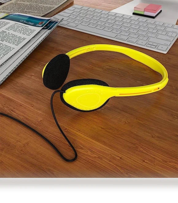 Bulk Classroom Student Headphones — In-Ear Headphones, Maeline