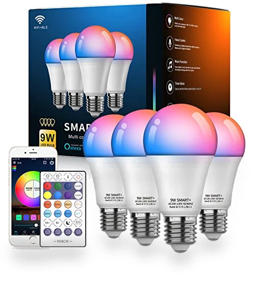 Color Changing Smart Light Bulbs — LED, Vanance