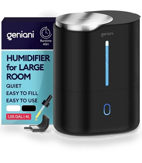 Cool Mist Air Humidifier — Air Moisturizers, GENIANI