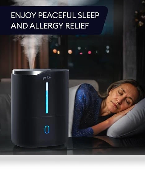 Cool Mist Air Humidifier — Air Moisturizers, GENIANI