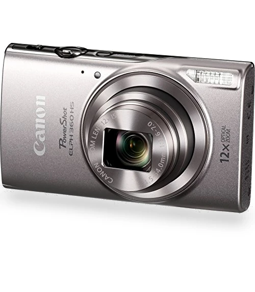 Digital Camera with 12x Optical Zoom — Compact Digital Cameras, Canon