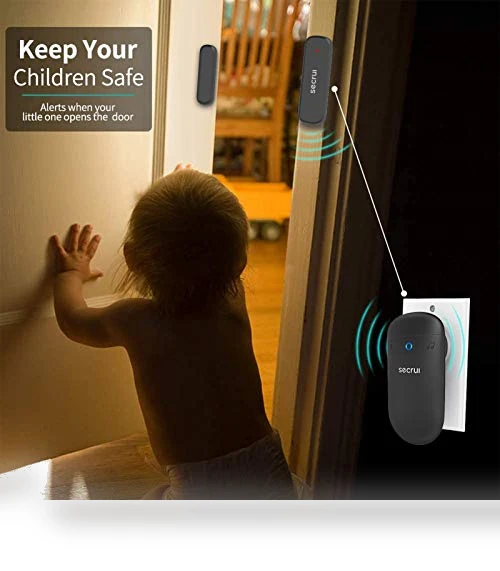 Door Chime with Adjustable Volume — Kits, SECRUI