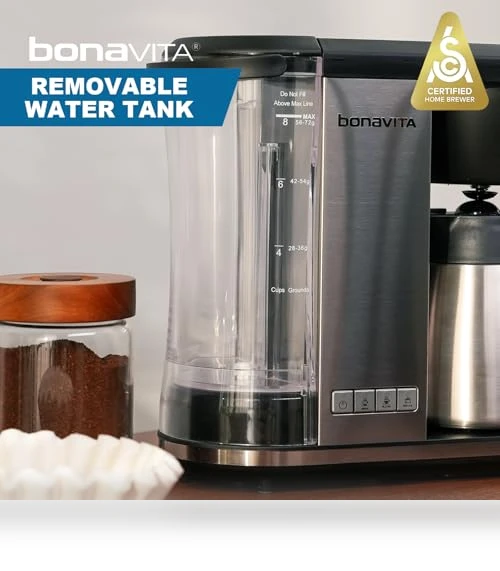 Enthusiast 8 Cup Drip Coffee Brewer — Coffee & Espresso Combos, Bonavita