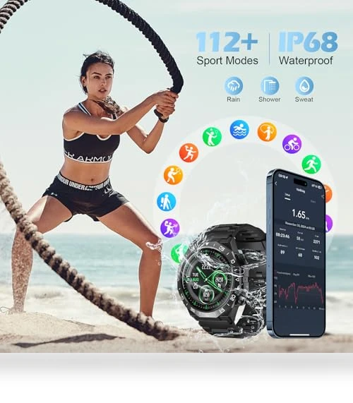 Fitness Tracker Smartwatch — Smartwatches, HOFIA