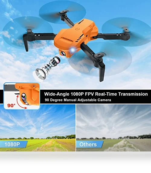 FPV Foldable Drone with 1080P HD Camera — Drones, RADCLO