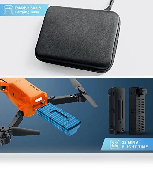 FPV Foldable Drone with 1080P HD Camera — Drones, RADCLO
