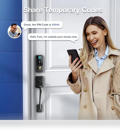 Keyless Entry Smart Lock Set — Deadbolts, hornbill