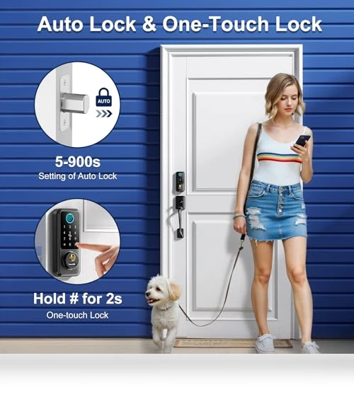 Keyless Entry Smart Lock Set — Deadbolts, hornbill