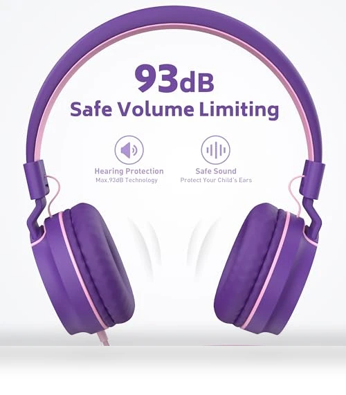 Kids Headphones Bulk 10-Pack for K-12 School Classroom — In-Ear Headphones, AILIHEN