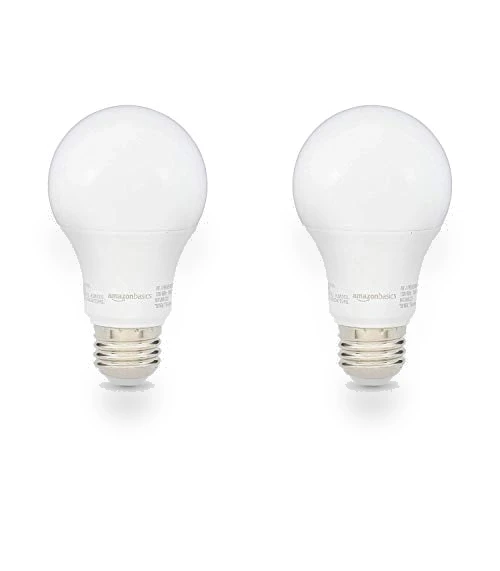 LED Light Bulbs 60 Watt Equivalent, Soft White — LED, Amazon Basics