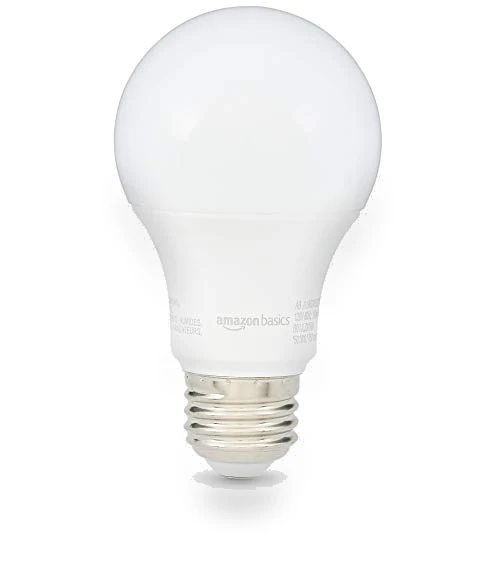 LED Light Bulbs 60 Watt Equivalent, Soft White — LED, Amazon Basics