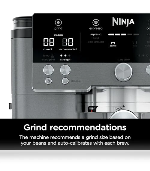 Luxe Cafe Premier Series Espresso Machine — Coffee & Espresso Combos, Ninja
