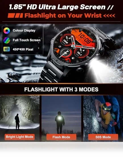 Military Smart Watch — Smartwatches, HIRREO