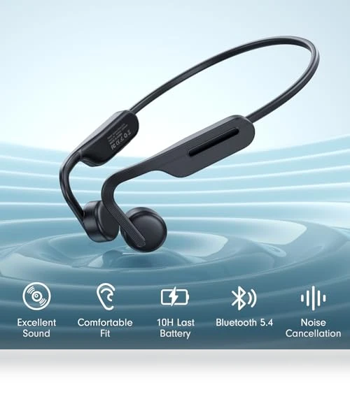 Open Ear Bluetooth Headphones — In-Ear Headphones, Qyzue