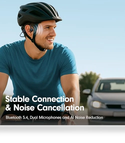 Open Ear Bluetooth Headphones — In-Ear Headphones, Qyzue