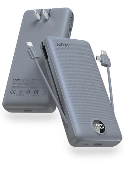 Portable Charger Power Bank 20000mAh — Chargers, VRURC