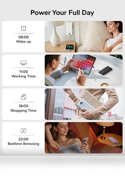 Portable Charger with Built-in Cables — Charging Solutions, VEGER
