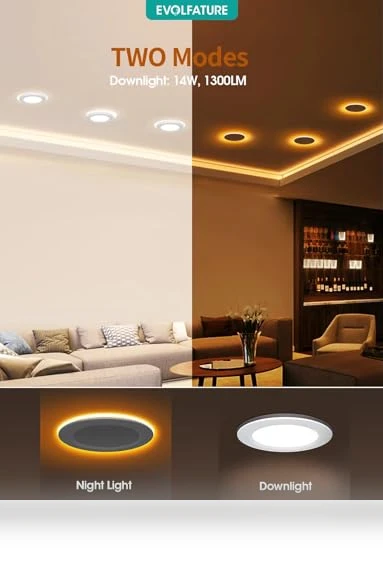 Recessed Lighting with Night Light — Recessed Lighting, EVOLFATURE