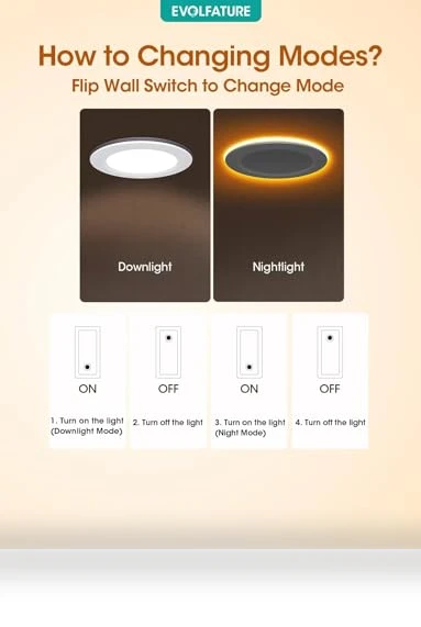 Recessed Lighting with Night Light — Recessed Lighting, EVOLFATURE