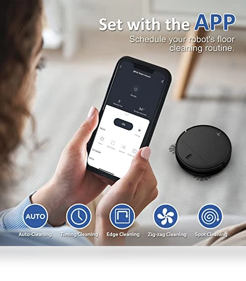 Robot Vacuum and Mop Combo — Smart Cleaning Robots, MAMNV