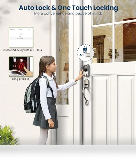 Smart Front Door Lock Set — Smart Home Security, Veise