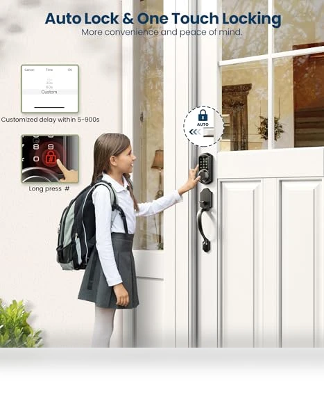 Smart Front Door Lock Set — Smart Home Security, Veise