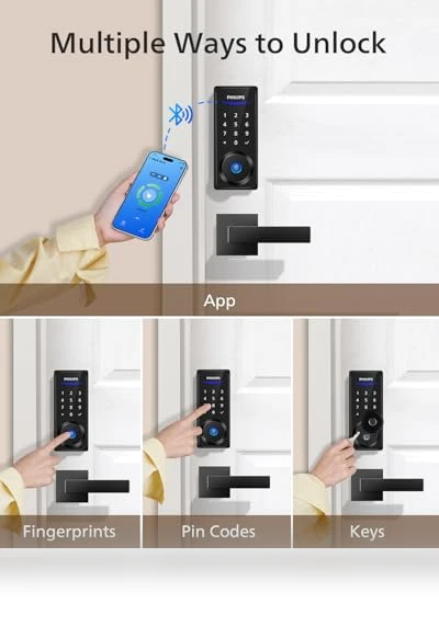 Smart Lock with Handles — Smart Home Security, Philips