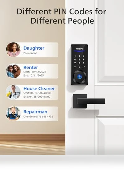 Smart Lock with Handles — Smart Home Security, Philips