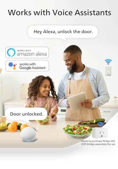 Smart Lock with Handles — Smart Home Security, Philips
