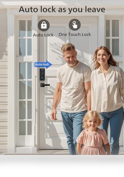 Smart Lock with Handles — Smart Home Security, Philips