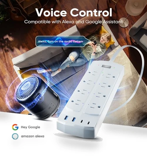 Smart Plug Power Strip — Power Solutions & Surge Protection, Yozisital