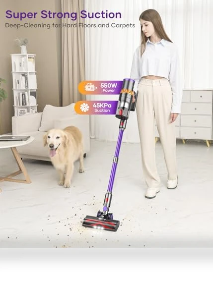 Stick Vacuum Cleaner with Smart Display — Smart Cleaning Robots, CHEBIO