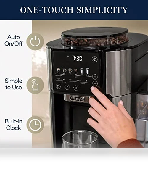 True Brew Drip Coffee Maker — Electric Blade Coffee Grinders, De'Longhi
