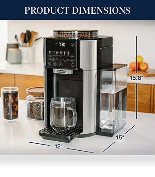 True Brew Drip Coffee Maker — Electric Blade Coffee Grinders, De'Longhi