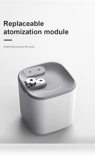 Ultrasonic Air Humidifier with LED Lights — Diffusers, ALQMIA
