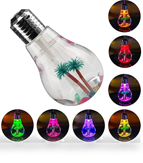 USB Air Humidifier Bulb Lamp — Air Moisturizers, CHUNGHOP