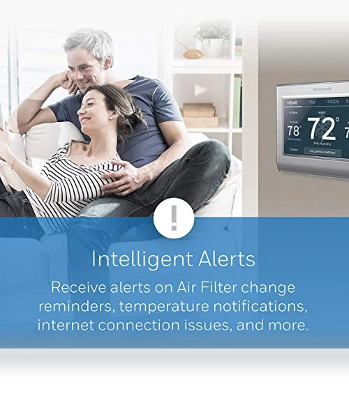 Wi-Fi Smart Color Thermostat — HVAC Controls, Honeywell Home