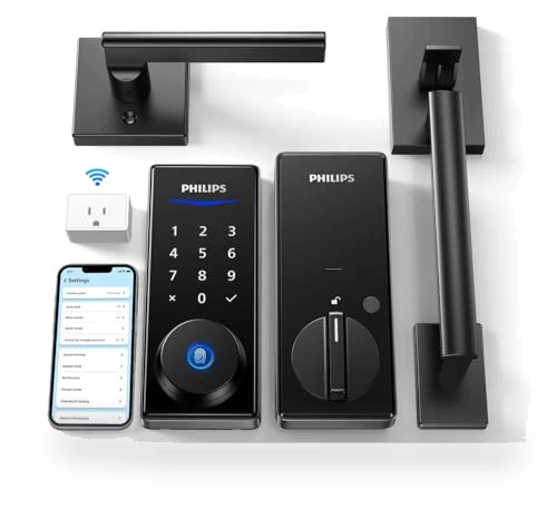 Wi-Fi Smart Lock with Handle — Smart Home Security, Philips