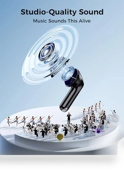 Wireless Earbuds with Immersive Surround Sound — In-Ear Headphones, Shenzhen Daximen Import and Export Trading Co., LTD