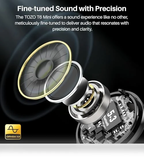 Wireless Earbuds — In-Ear Headphones, TOZO