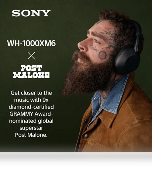 Wireless Noise Canceling Headphones — Over-Ear Headphones, Sony