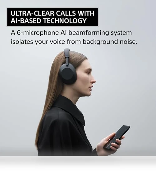 Wireless Noise Canceling Headphones — Over-Ear Headphones, Sony