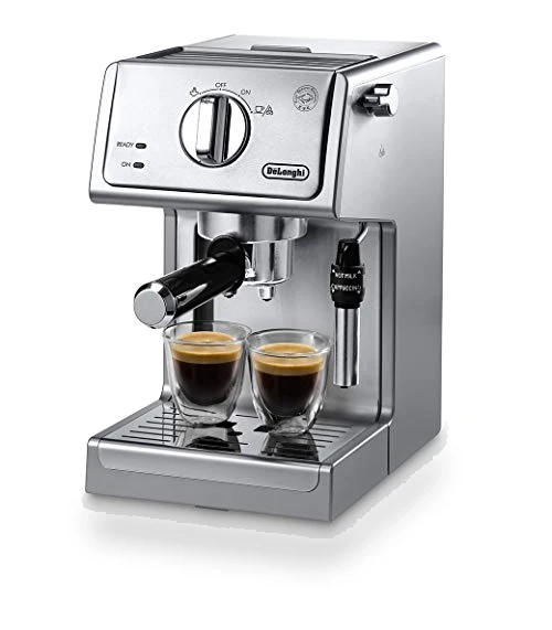 15 Bar Pump Espresso and Cappuccino Machine with Premium Adjustable Frother — Coffee & Espresso Combos, De'Longhi
